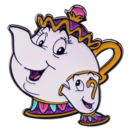 Disney Pins: Mrs. Potts and Chip Figure MyHobbyQ8