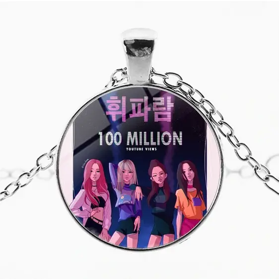 Kpop Bands Necklaces: Black Pink MyHobbyQ8