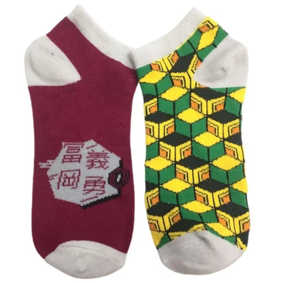Demon Slayer (Kimetsu No Yaiba) Short Socks MyHobbyQ8