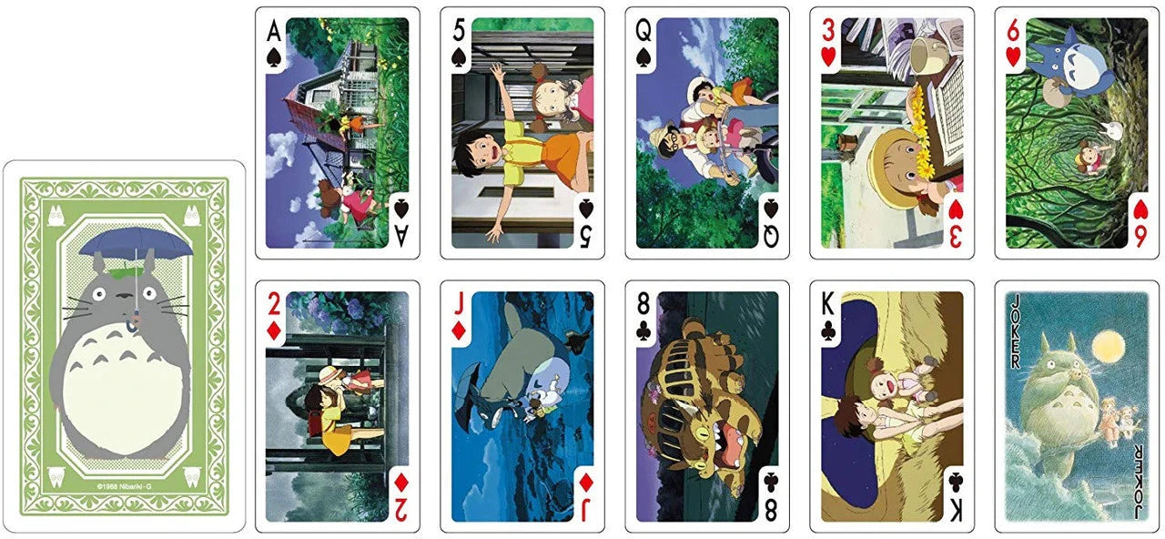 Studio Ghibli Playing Cards: My Neighbor Totoro Fahad