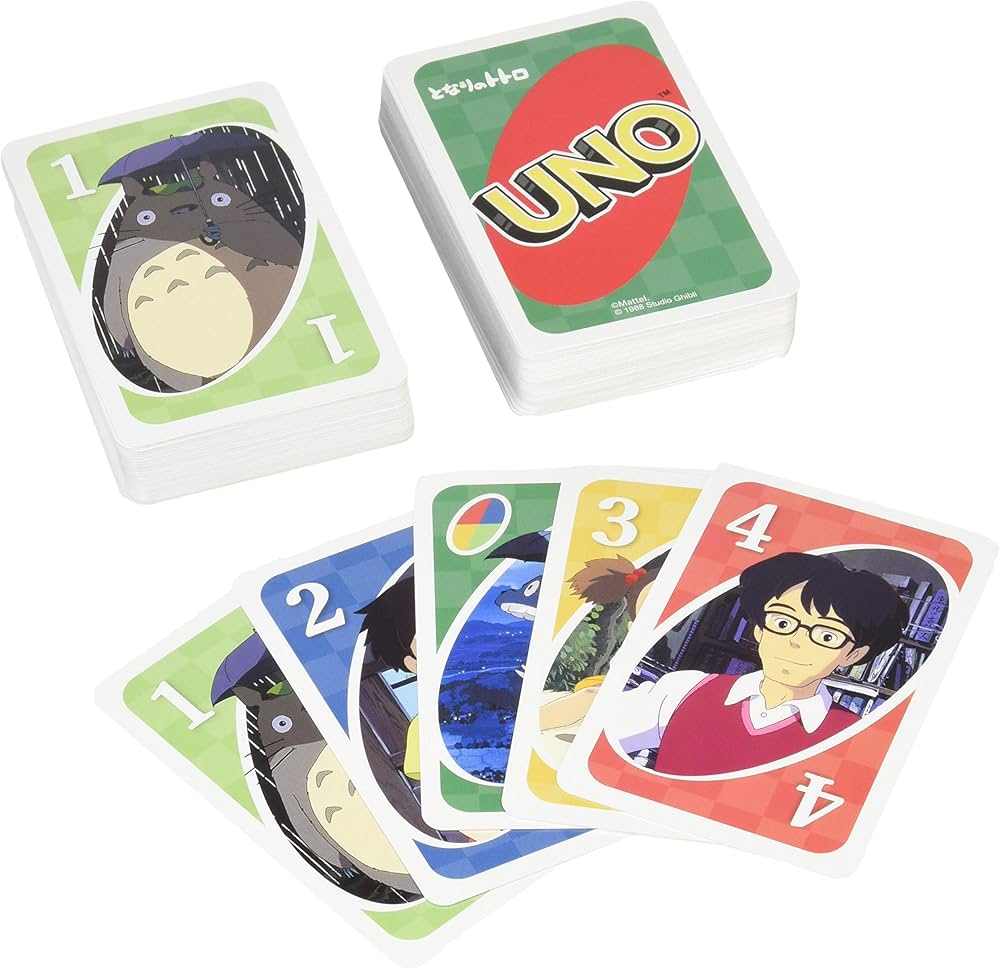 Uno Cards Special Edition: My Neighbor Totoro Fahad