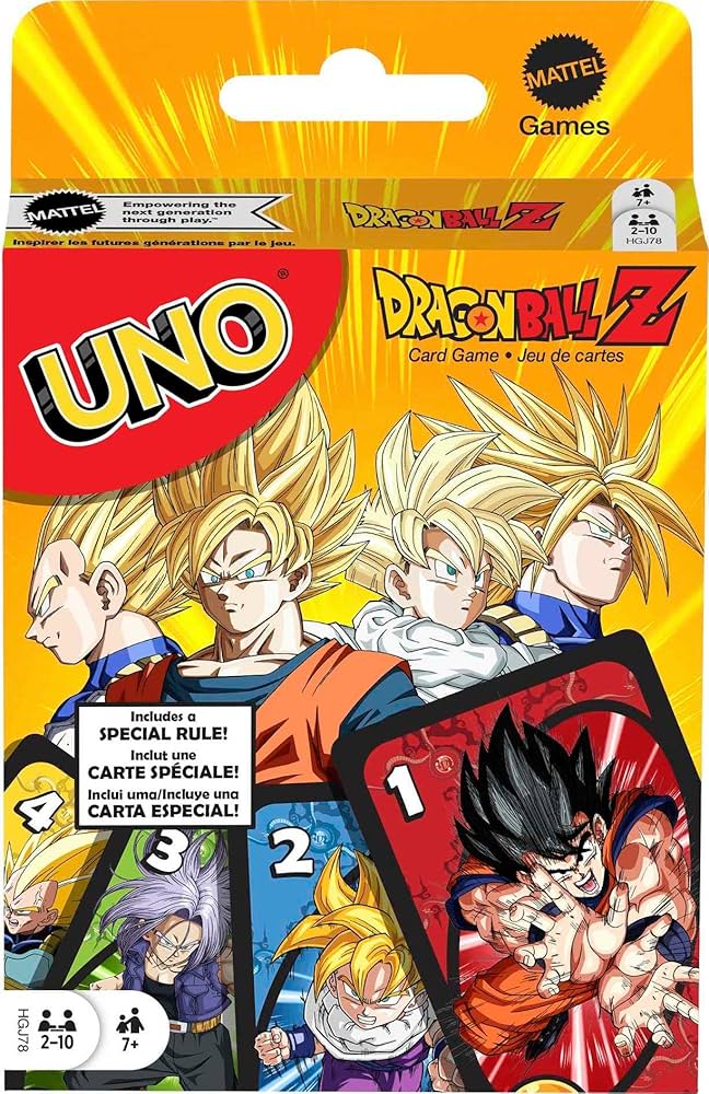 Uno Cards Special Edition: Dragon Ball Z Fahad