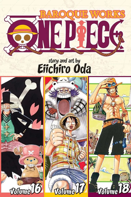 One Piece Manga Vol (16-17-18) Miraculos