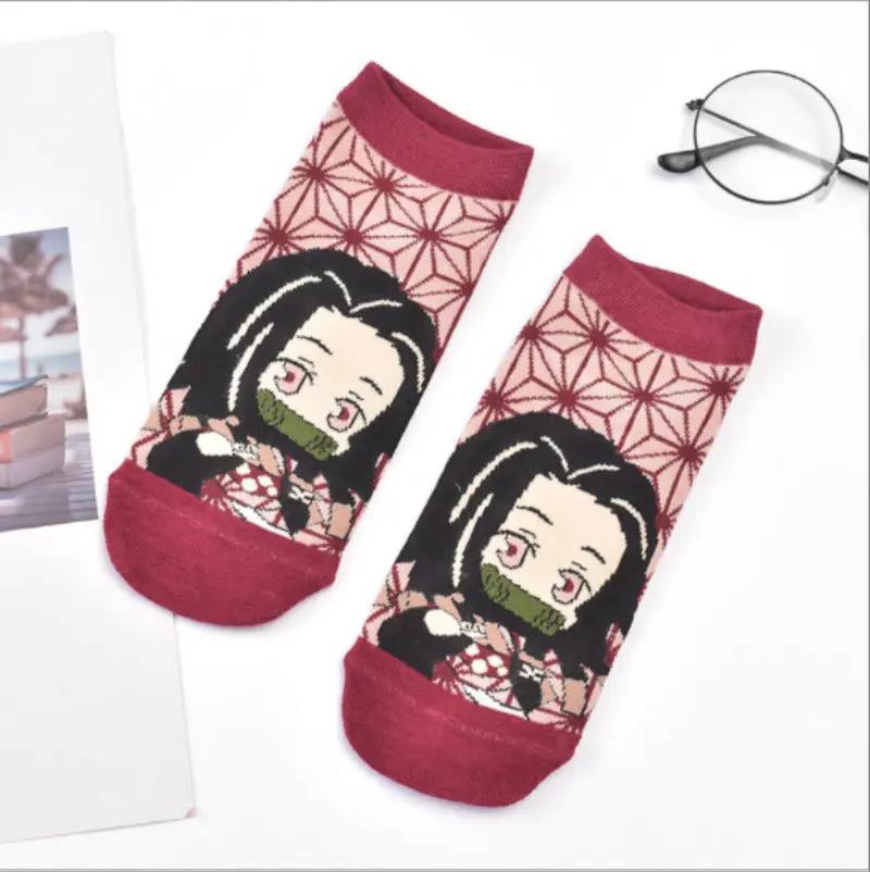 Demon Slayer (Kimetsu No Yaiba) Short Socks MyHobbyQ8