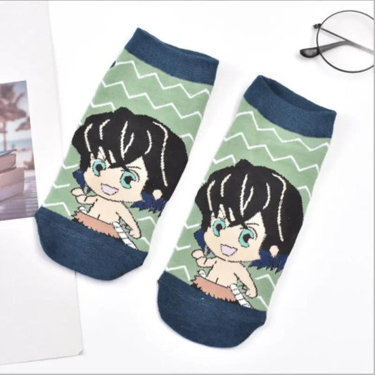 Demon Slayer (Kimetsu No Yaiba) Short Socks MyHobbyQ8