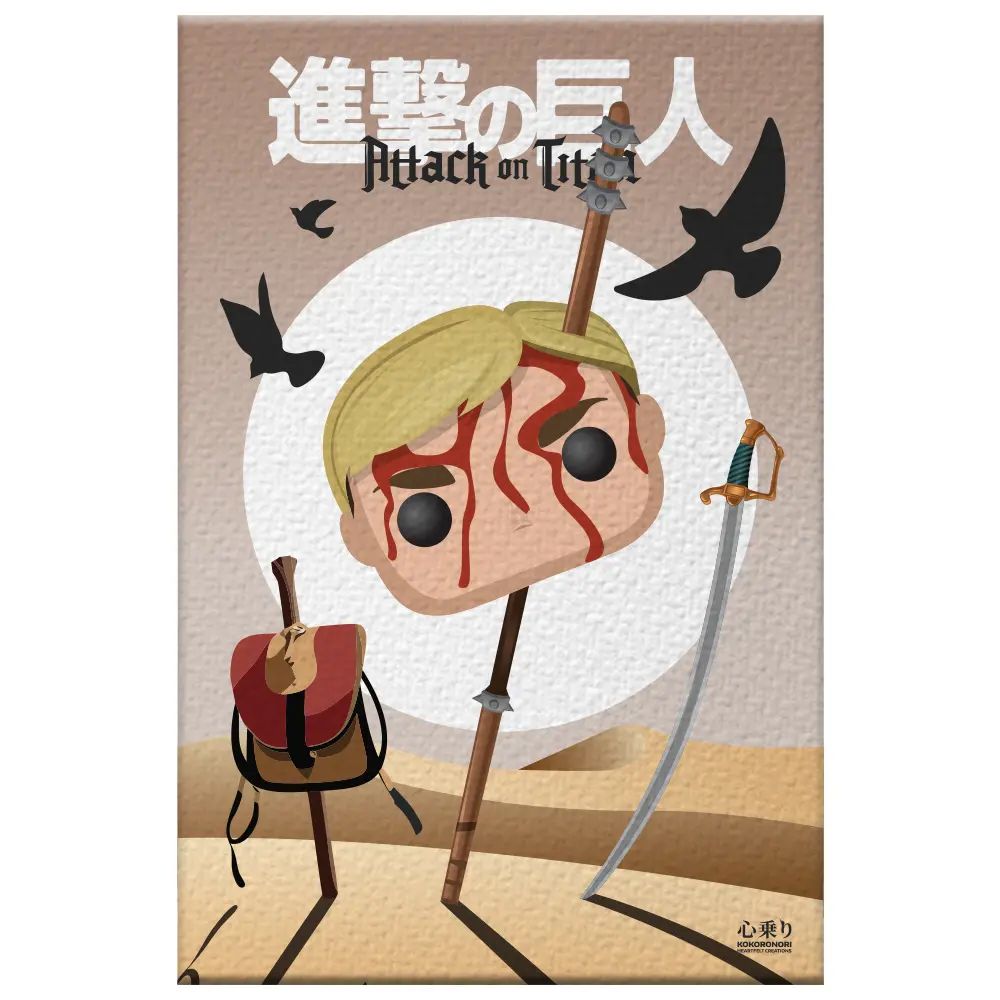Canvas Paints (Attack On Titan): Erwin Smith AlNajdi