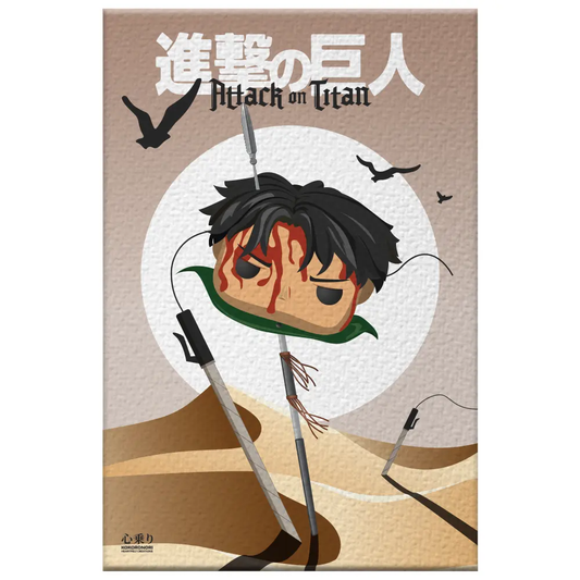 Canvas Paints (Attack On Titan): Levi Ackerman AlNajdi