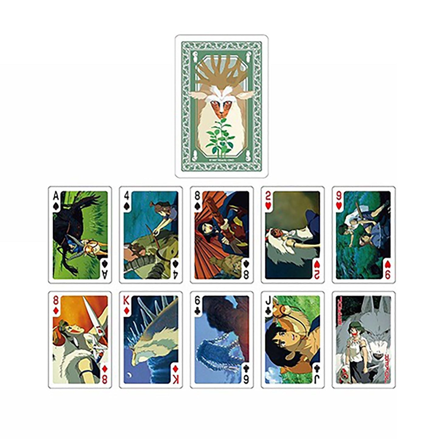 Studio Ghibli Playing Cards: Princess Mononoke Fahad