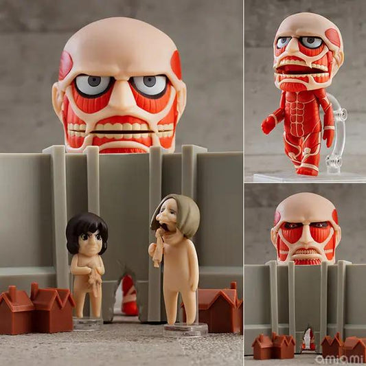 Attack on Titan Figures: Colossal Titan Renewal Set (Nendoroid) MyHobbyQ8