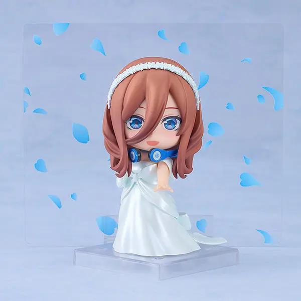 The Quintessential Quintuplets Figures: Miku Nakano Wedding Dress Ver. (Nendoroid) MyHobbyQ8
