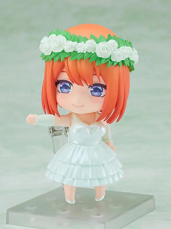 The Quintessential Quintuplets Figures: Yotsuba Nakano Wedding Dress Ver. (Nendoroid) MyHobbyQ8