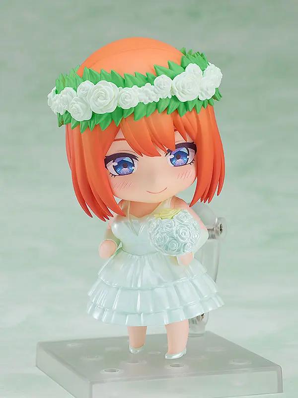 The Quintessential Quintuplets Figures: Yotsuba Nakano Wedding Dress Ver. (Nendoroid) MyHobbyQ8