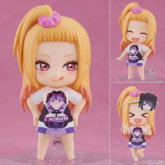 My Dress-Up Darling Fgures: Marin Kitagawa Slippery Girls Full Graphic T-Shirt Ver. (Nendoroid) MyHobbyQ8