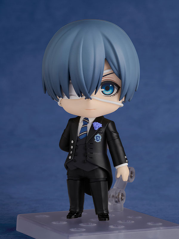 Black Butler Figures: Ciel Phantomhive Sapphire Owl Ver. (Black Butler: Boarding School Arc) (Nendoroid) MyHobbyQ8