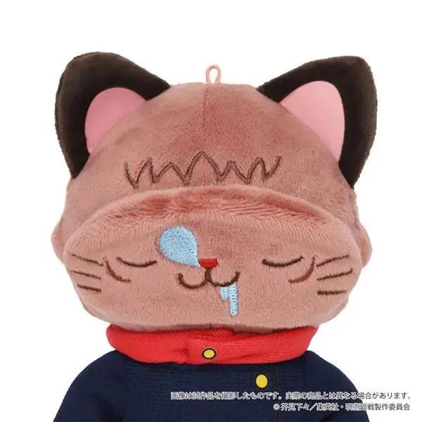 Jujutsu Kaisen withCAT Plush Keychain w/Eye Mask Yuji Itadori. MyHobbyQ8
