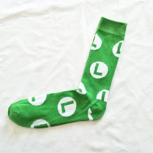 Super Mario Bros Long Socks: Luigi MyHobbyQ8