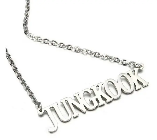 Kpop Stars Necklaces: Jungkook MyHobbyQ8