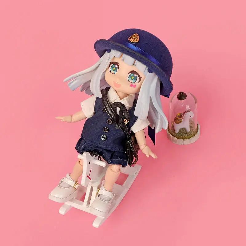 School Uniform: blue Hat (Full set)(Nendoriod Doll) MyHobbyQ8