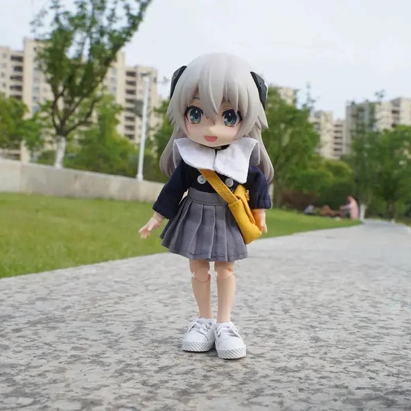 School Uniform: Yellow Hat (Full set)(Nendoriod Doll) MyHobbyQ8