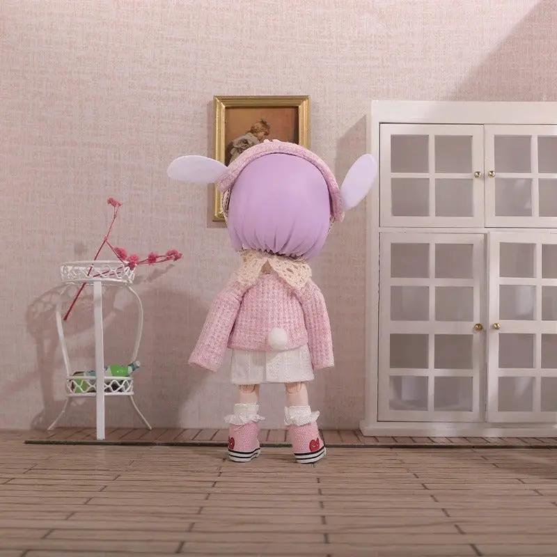 Outdoor Clothes: Rabbit Dress With Sweater (Full Set)(Nendoriod Doll) MyHobbyQ8
