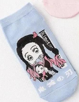 Demon Slayer (Kimetsu No Yaiba) Short Socks MyHobbyQ8