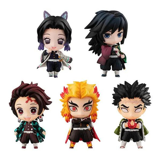 Demon Slayer: Kimetsu no Yaiba Tanjiro and Pillars Mascot Set A MyHobbyQ8
