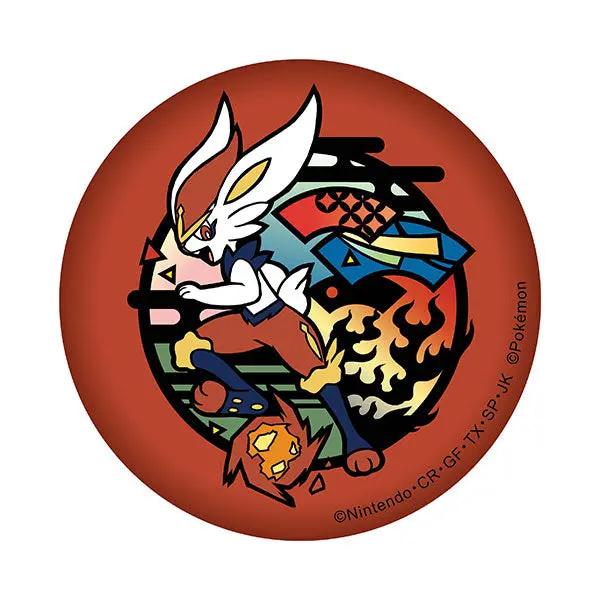 Pokemon Shiny Tin Badge: Cinderace MyHobbyQ8