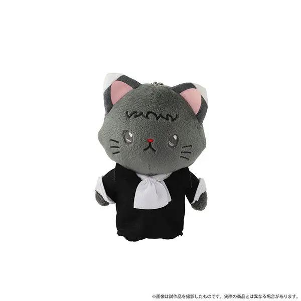 Bungo Stray Dogs Plush Keychain w/CAT Eye Mask Ryunosuke Akutagawa MyHobbyQ8