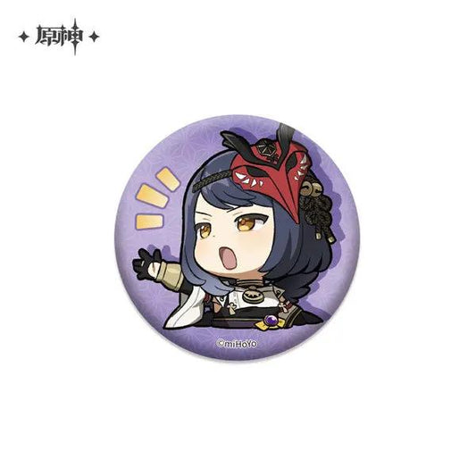 Genshin Impact Badges: Kujoh  Sara MyHobbyQ8