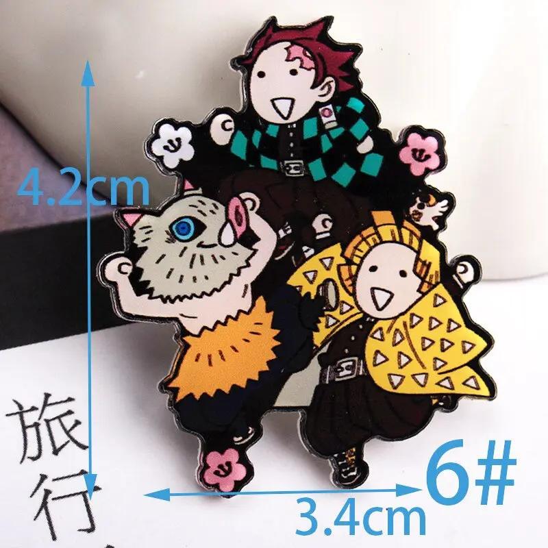 Demon slayer Pins: Tanjiro, Zenitsu and Inosuke MyHobbyQ8