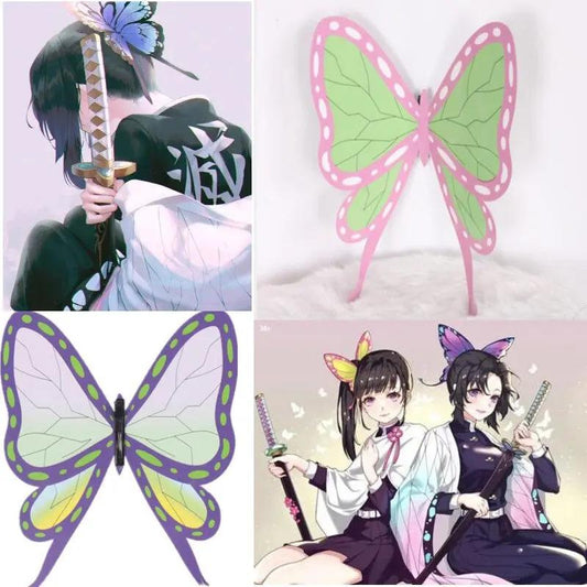 Demon Slayer Hair Clips: Butterfly Mansion MyHobbyQ8