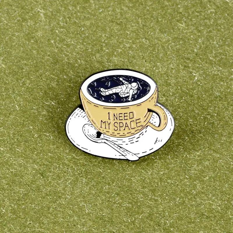 I Need My Space pin MyHobbyQ8