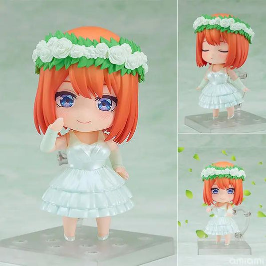 The Quintessential Quintuplets Figures: Yotsuba Nakano Wedding Dress Ver. (Nendoroid) MyHobbyQ8