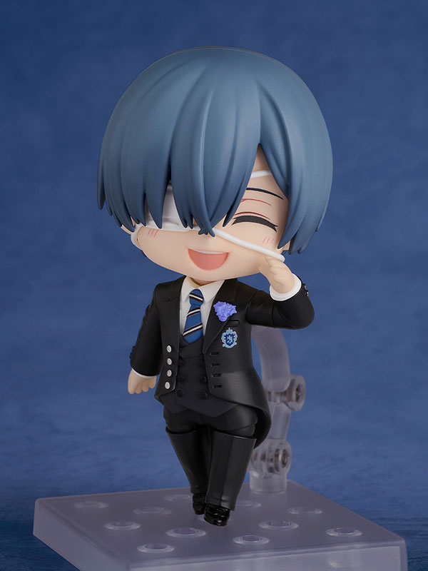 Black Butler Figures: Ciel Phantomhive Sapphire Owl Ver. (Black Butler: Boarding School Arc) (Nendoroid) MyHobbyQ8