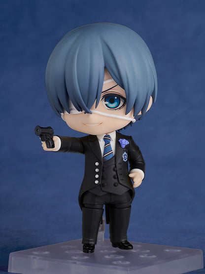 Black Butler Figures: Ciel Phantomhive Sapphire Owl Ver. (Black Butler: Boarding School Arc) (Nendoroid) MyHobbyQ8