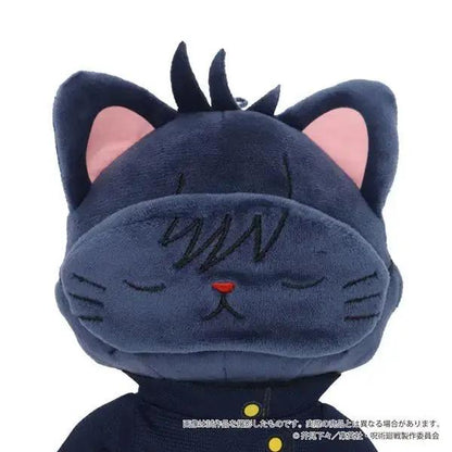 Jujutsu Kaisen withCAT Plush Keychain w/Eye Mask Megumi Fushiguro. MyHobbyQ8