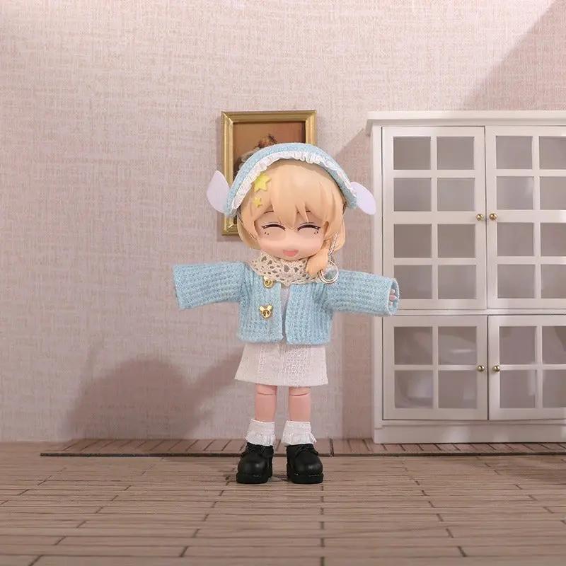 Outdoor Clothes: Rabbit Dress With Sweater (Full Set)(Nendoriod Doll) MyHobbyQ8