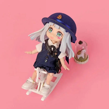 School Uniform: blue Hat (Full set)(Nendoriod Doll) MyHobbyQ8