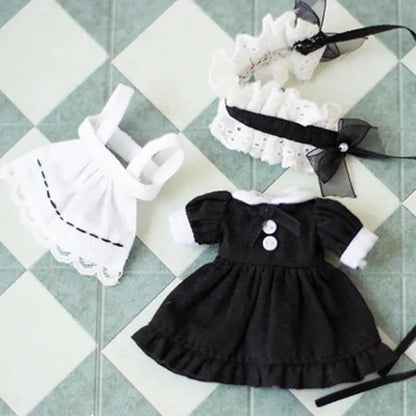Home Clothes: Maid (Red) (Full set)(Nendoriod Doll) MyHobbyQ8
