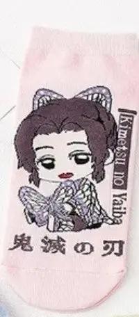 Demon Slayer (Kimetsu No Yaiba) Short Socks MyHobbyQ8
