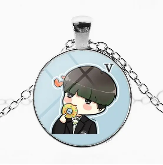 Kpop Stars Necklaces: V MyHobbyQ8