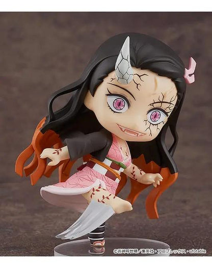 Demon Slayer: Kimetsu no Yaiba Figure: Nezuko Kamado (Demon Form Advancing Ver.) (Nendoroid) MyHobbyQ8