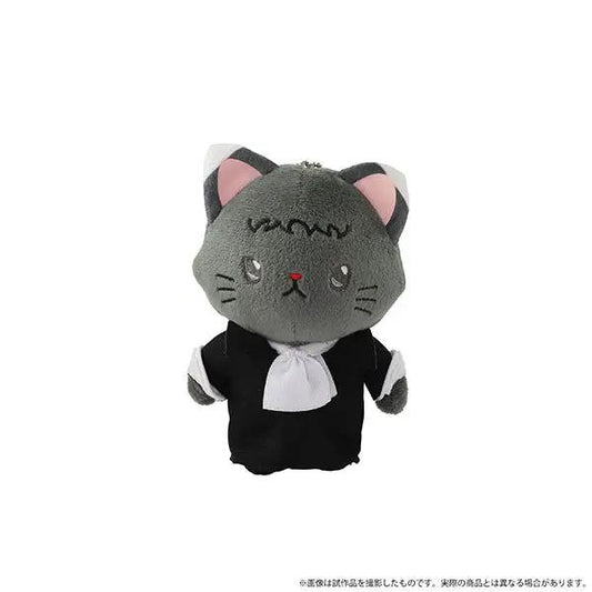 Bungo Stray Dogs Plush Keychain w/CAT Eye Mask Ryunosuke Akutagawa MyHobbyQ8