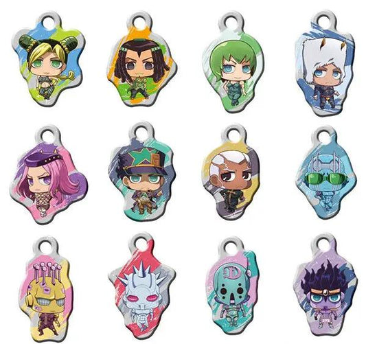 JoJo's Bizarre Adventure Stone Ocean Random Metal Keychains MyHobbyQ8