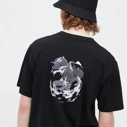 One Piece Tshirts: Luffy Red Film (Size Lage (L)) MyHobbyQ8